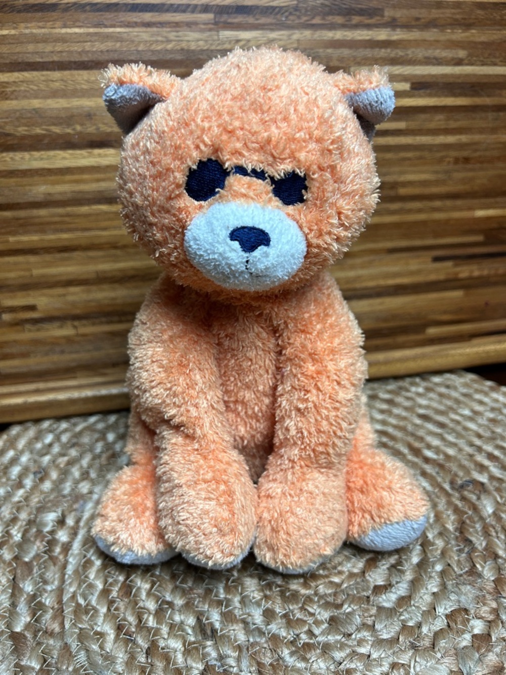 Mary Meyer Life Is Good Orange Cat Sunglasses 10" Plush Stuffed Animal Baby Toy